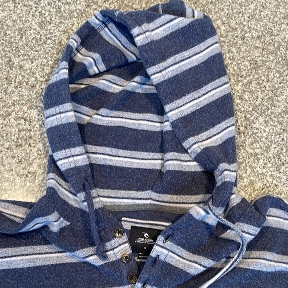 Mens Rip Curl hooded pullover - Picture 3 of 4